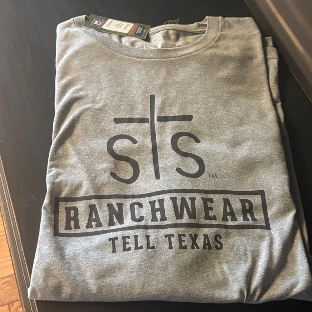 STS Ranchwear Heather Gray Long Sleeve Tee